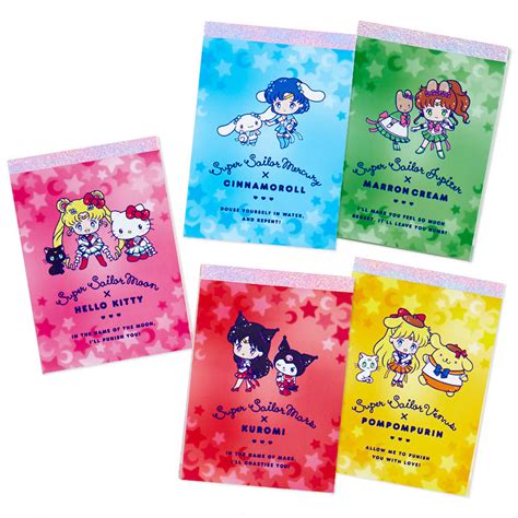 Rare Sold Out Sanrio My Melody Sailor Moon Stationery Sticky Note And