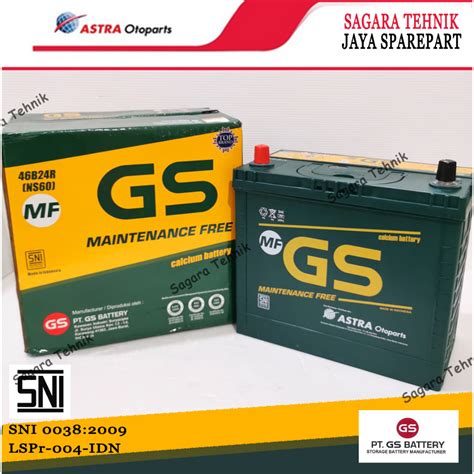 Jual AKI KERING GS ASTRA GS MF NS60 Carry Futura Avanza Xenia Rush