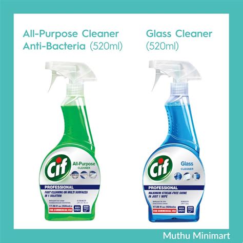 Cif All Purpose Cleaner Floor Kitchen Toilet Glass Cleaner 520ml