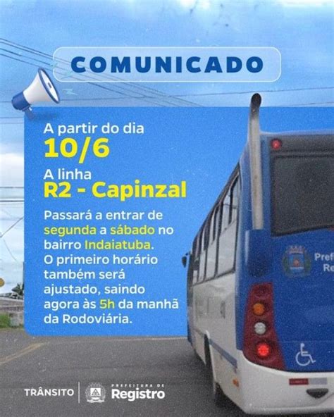 Hor Rios De Nibus Da Linha Capinzal S O Ampliados