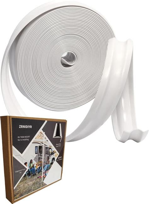 Zrnidiyr Rv Heavy Duty Vinyl Insert Trim Inch Wide Foot Roll