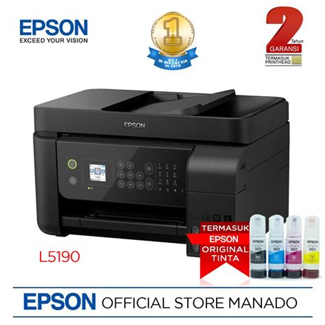 Jual Printer Epson L5290 Wifi Scan F4 All In One Ink Tank Printer With Adf Shopee Indonesia