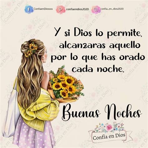 Pin De Confía En Dios En Buenas Noches Mensajes De Bendiciones