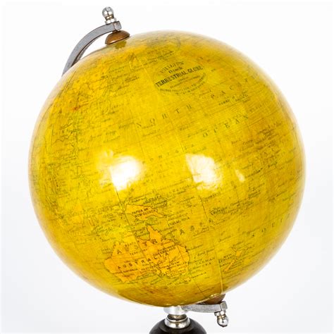 philips   terrestrial globe douglas stewart fine books