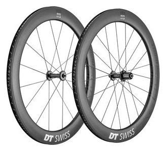 Paire De Roues DT Swiss ARC 1600 Spline 62 Disc 12x142 Mm 12x100 Mm