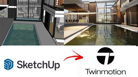 Rendering A Sketchup Model To Twin Motion 2021 Exterior Rendering