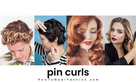 Pin Curl Perms A Step By Step Tutorial Of A Vintage Hairstyle