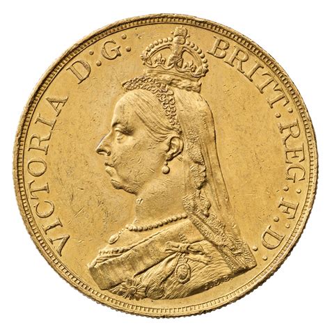 Victoria Jubilee Head Sovereign, Mixed Years & Mints