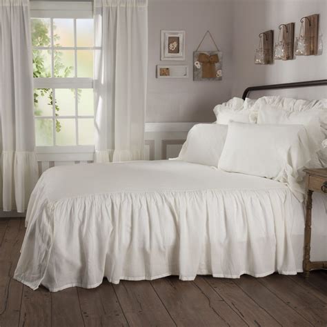 Sophia Ruffled Bedspread Queen Piper Classics Farmhouse Bedding