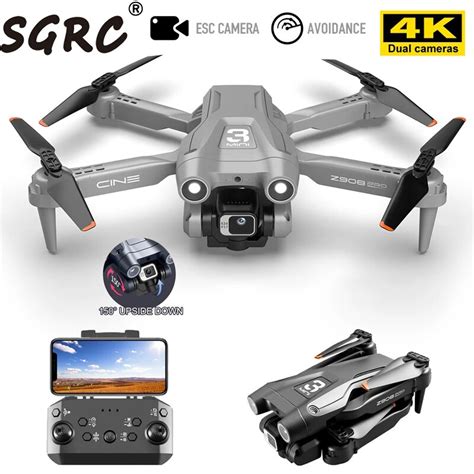 SGRC Mini Z908 Pro Drone 4K HD Profissional C Mera Dupla Localiza O De