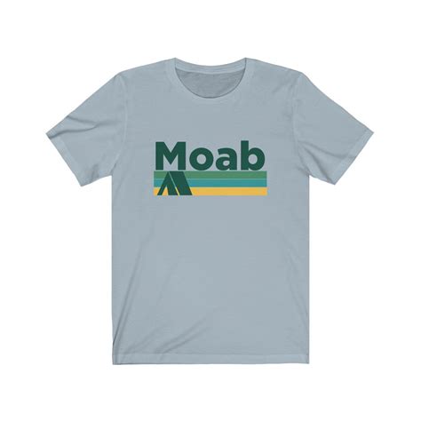 Moab Utah Retro Camping Adult Unisex Moab T Shirt - Etsy