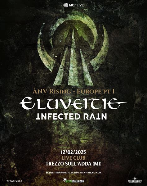 Eluveitie Una Data Al Live Club Di Trezzo Sull Adda