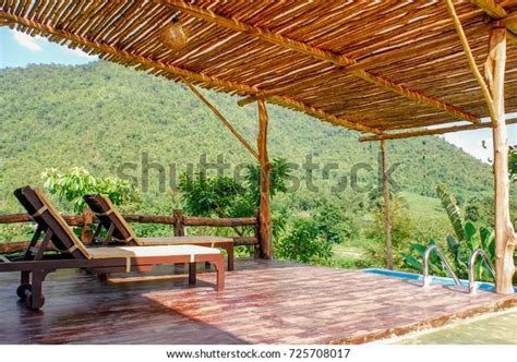 Outdoor Patio Deck Stock Photo 725708017 Shutterstock