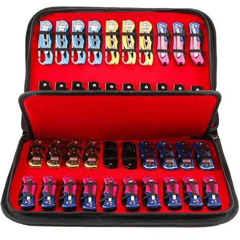 Snapklik.com : Knife Display Case,Knife Case For 40 Pocket Knives
