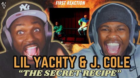 Lil Yachty Ft J Cole The Secret Recipe Official Video First Reaction Youtube