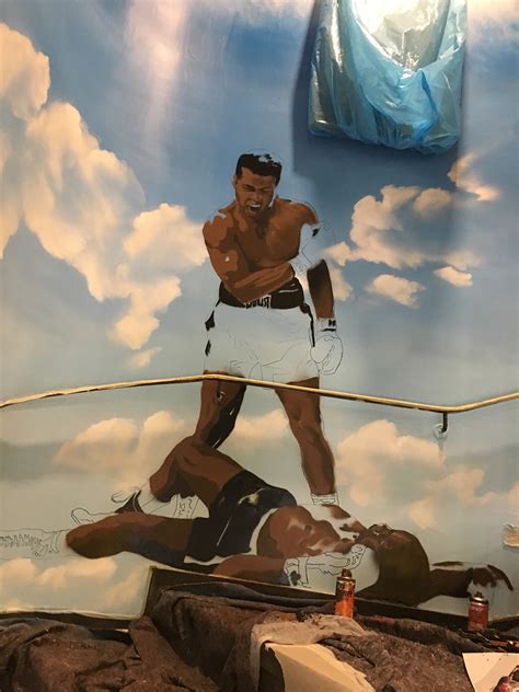 Muhammad Ali Graffiti Graffitik Nstler Hannover