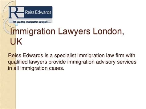 Immigration Lawyers London, UK