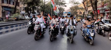 Babun Munshi On Twitter Rt Iyc Today A Bike Rally In Support Of