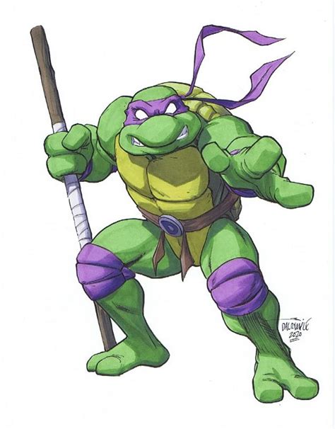 Donatello By Scott Dalrymple Teenage Mutant Ninja Turtles Artwork