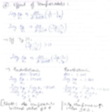 SOLUTION: Factors affecting equilibrium constant - Studypool