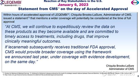 20年来首款！阿尔茨海默病新药lecanemab获fda完全批准 7月6日，fda官网显示卫材渤健联合开发的lecanemab（商品名：leqembi）用于治疗阿尔茨海默症（ad）的加