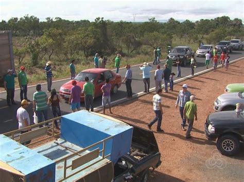 G Protesto Contra O Parque Nacional Do Lavrado Bloqueia A Br Em