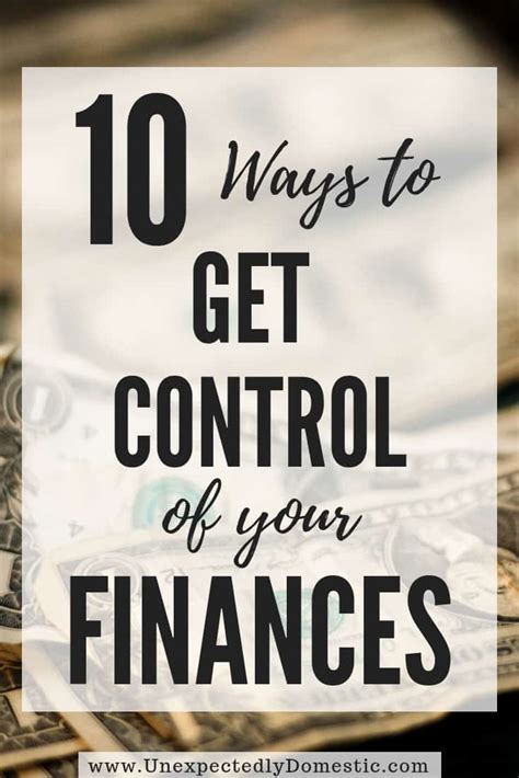 10 Ways To Improve Your Financial Situation Today