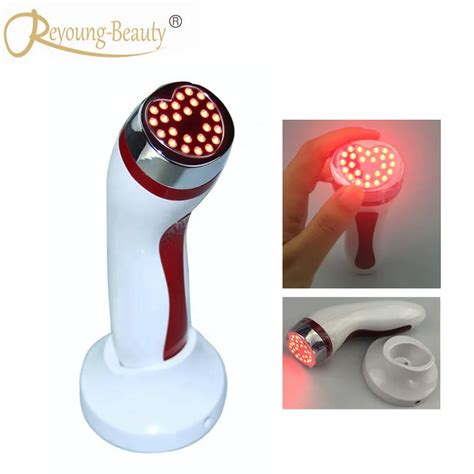 Rechargeable Heating Infrared Red Led Light Therapy Wrinkle Remover