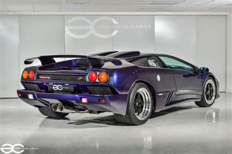 Lamborghini Diablo Sv Appreciating Classics