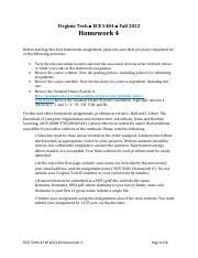 Fall Ece Hw Pdf Virginia Tech Ece Fall