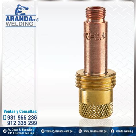 Filtro Para Tig Gas Lens Aranda Welding Premium