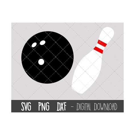 Bowling Svg Bowling Clipart Ball And Pin Svg Ball Clipart Inspire Uplift