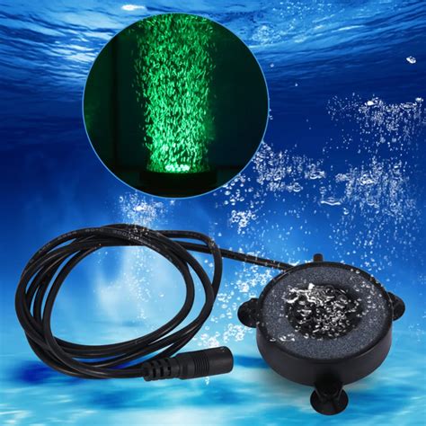 Colorful Led Air Bubble Light Aquarium Fish Tank Underwater Air