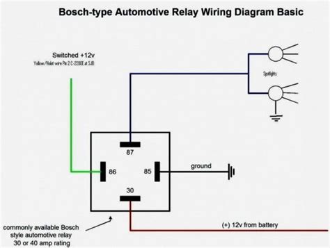 Relay Schematics Wiring Diagram With Relay