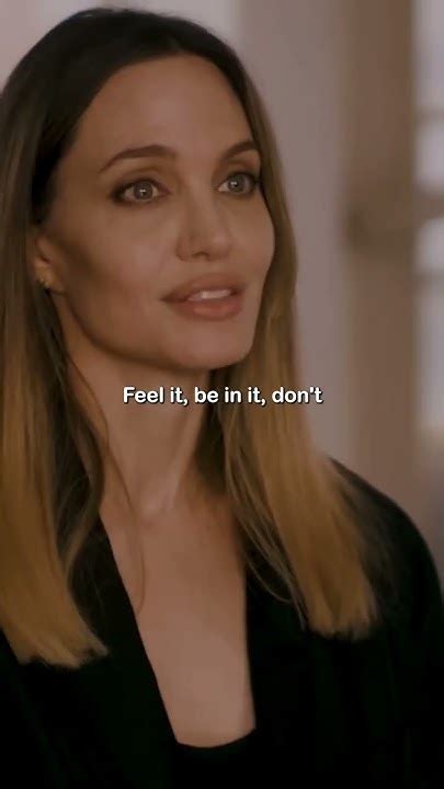 Go Right Through It Angelina Jolie Advice Youtube