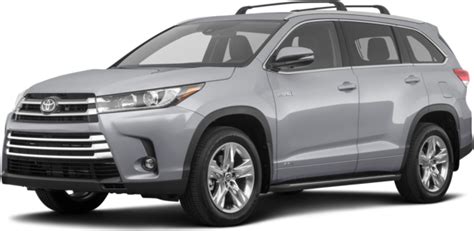 2019 Toyota Highlander Hybrid Values And Cars For Sale Kelley Blue Book