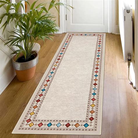 Shacos Runner Rugs For Hallway 60x180cm Non Slip Floor Carpet Runner