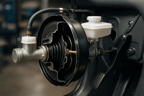 vacuum boosters assist braking function types  safety brake