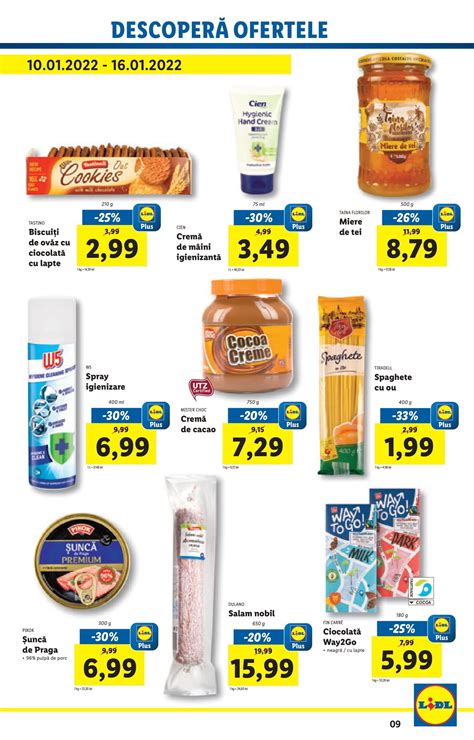 Ofertele Saptamanale Lidl Plus De Luni 10 Ianuarie 2022 Promotii Lidl