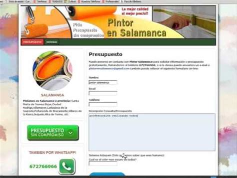 Pintor Salamanca YouTube