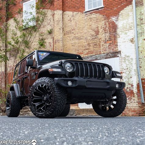 Lifted 2020 Jeep Wrangler JL With 2 5 Inch Rough Country Lift Kit And