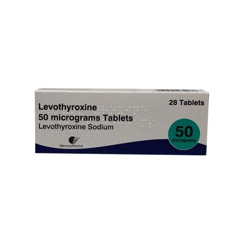 Levothyroxine 50mcg X28mercuryaccord Well Plus Pharmacy