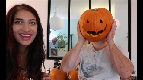 Je Sculpte Des Masques Dans Des Citrouilles Pour Halloween Youtube