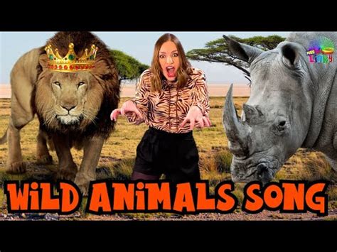 Miss Linky - Wild Animals Song For Children | African Big 5 Song For ...