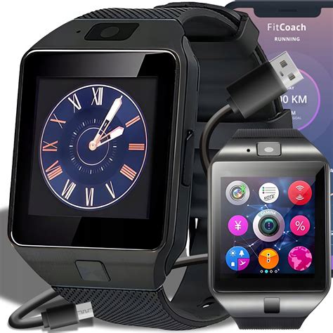 SMARTWATCH DZ 09 ZEGAREK SMART WATCH KARTA SIM SD Sklep Opinie Cena