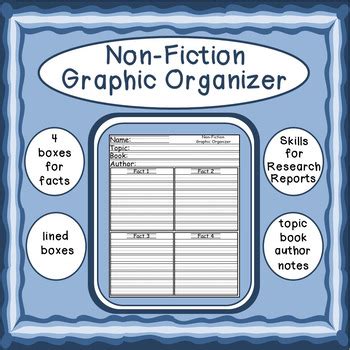 Non-Fiction Writing Graphic Organizer by The Kid Whisperer | TpT