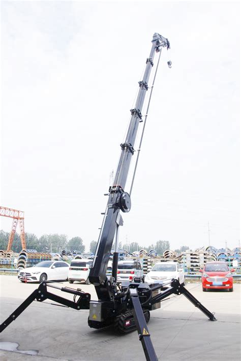 Wall Lift Hydraulic Floor Elevator Hoist Unic Ton Mini Spider Crane