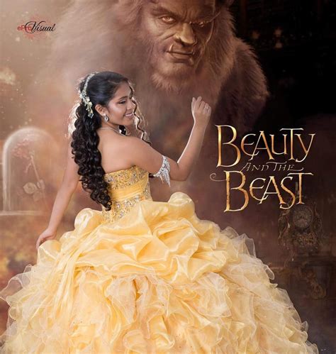 Quinceañera Photo Shoot Beauty And The Beast Quinceanera Themes