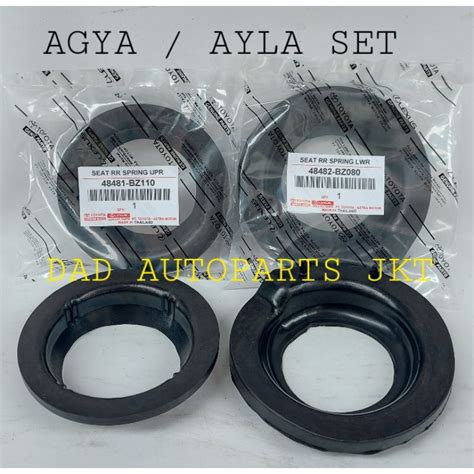 Jual Karet Tatakan Per Keong Belakang Agya Ayla Atas Bawah Set