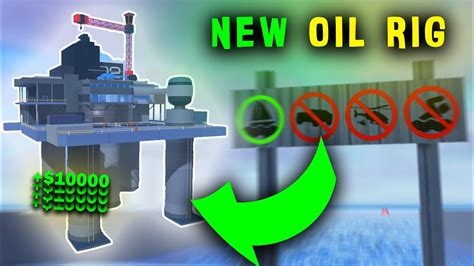 How To Rob The Oil Rig Roblox Jailbreak Youtube